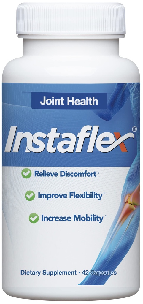 Instaflex Joint Support Supplement - Klinisch untersuchte Joint Relief Blend von Glucosamin, MSM, White Willow, Turmeric, Ginger, Cayenne, Hyaluronsäure - 42 Kapseln