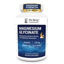 Dr. Berg Massima resistenza 4-in-1 Magnesio Glycinate con Clean, Potent & Pure Ingredients | 4X Lab-Tested & Verified | USA Formulated Magnesium Supplemento capsule | 90 capsule