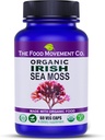 Irish Sea Moss, Organic Prebiotic Food, Plus de 70 Trace Minerals, soutient l'élimination saine, la digestion et le soutien immunitaire 60 Capsules végétariennes