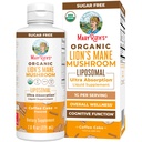 MaryRuth Bios Lions Mane Supplement | Ultra Absorption Liposomal | Full Spectrum Lion's Mane Mushroom | 200mg Beta-Glucans Per Serving | USDA Organic | Vegan | 7.6 oz | 15 Servierungen