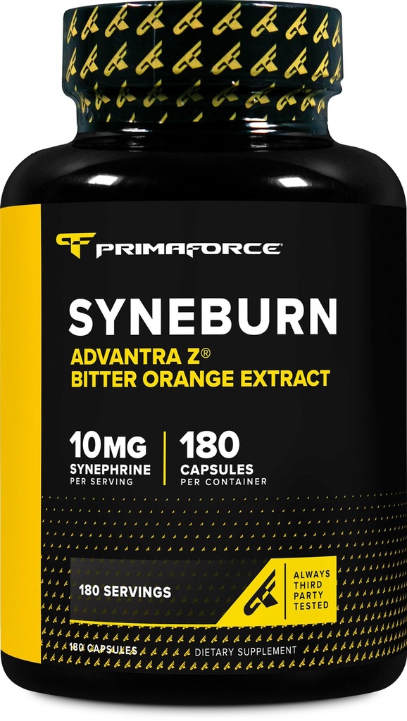 PrimaForce Syneburn Supplement, 180 Kapseln – Synephrine von ADVANTRA Z