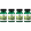 Swanson Magnolia Bark-Herbal Supplemento tradizionalmente usato per promuovere il sistema nervoso e il supporto della salute digestivo-può promuovere la salute respiratoria e il supporto della stringa (30 capsule vegetali, 200 mg ogni) 4 pacchetto