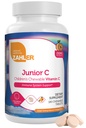 Zahler Junior C Advanced Chewable Vitamin C für Kinder - Immununterstützung Kinder Vitamine in Delicious Orange Flavor - Kosher Kids Vitamin C für Immunität - Vitamin C Chewable Antioxidant - (180 Count)