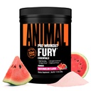 Animal Fury Pre Workout Powder - Wassermelone, 350mg Koffein, BCAA Aminosäuren, 2g Beta Alanine, Citrulline & Tyrosin, Energie, Fokus, Stärke, Ausdauer, Preworkout für Männer & Frauen, 20 Servierungen