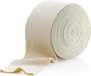 Elastische Tubular Support Bandage Größe C, 10M Box - Natürliche Farbe (2.75" X 33 Fuß) für große Knie Unterstützung Bandage -Medium Oberschenkel, Baumwolle Spandex