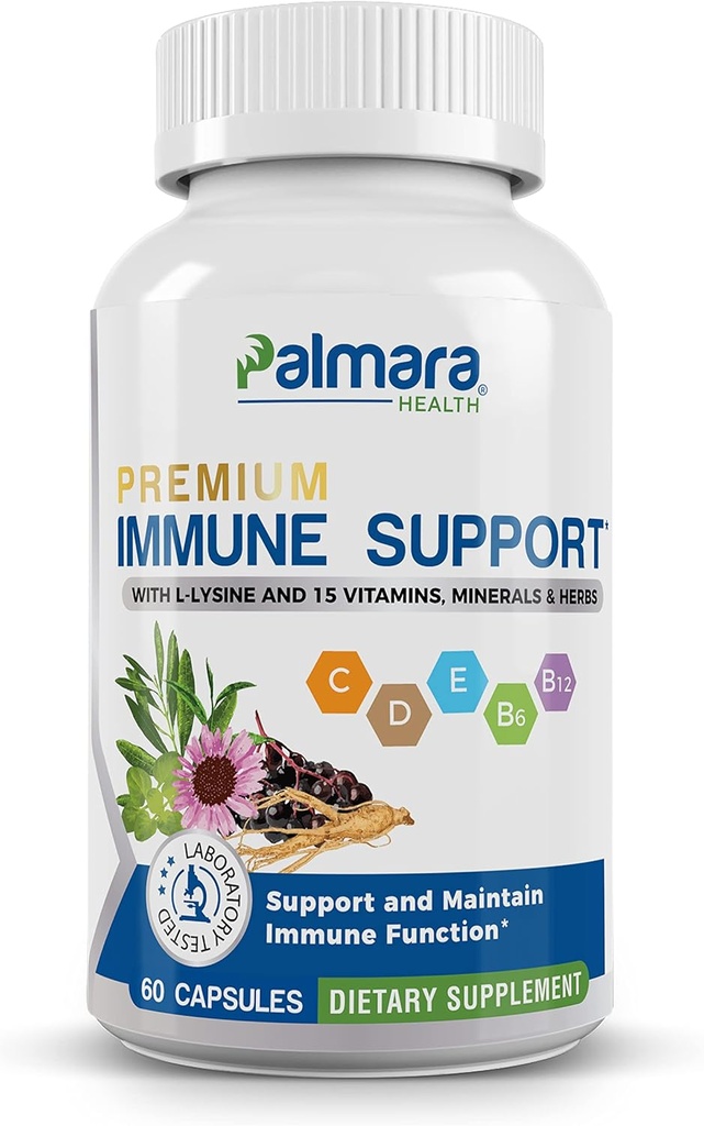 Palmara Health Premium Immununterstützung, 60 Kapseln
