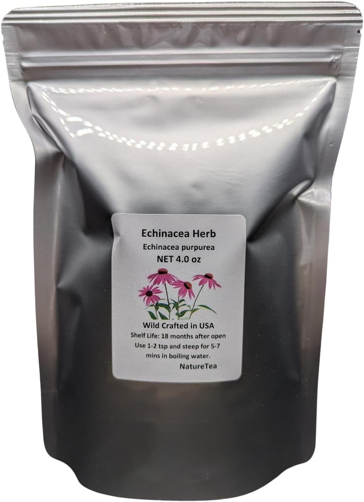 Echinacea Kräuter - Echinacea purpurea Blatt C/S 100% aus Natur (2 oz)