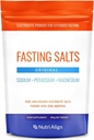 Nutri-Align Fasting Salts Elektrolyte Pulver | 400g Natrium Kalium Magnesium Elektrolyte | Reine unerwünschte Elektrolyte für erweiterte und intermittierende Fasten | Zuckerfrei & Füllstofffrei
