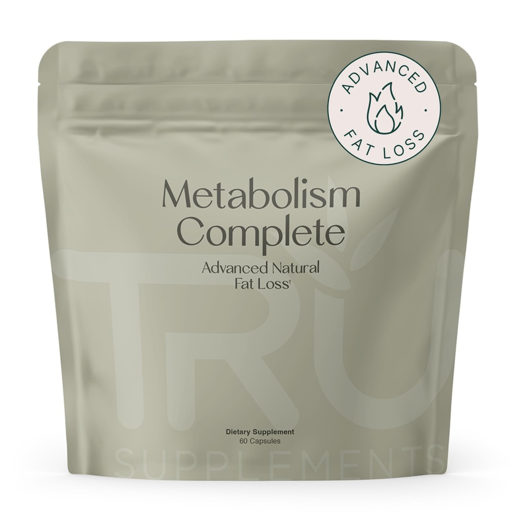 TRU completa il metabolismo, la perdita grassa avanzata, Cravings di combattimento, Boost Mood, No Jitters o Crash, 30 Servings