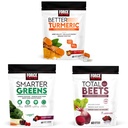 Migliorare il supporto congiunto currico e più intelligenti Greens Superfood Chews, 60 Soft Chews & Total Beets Soft Chews, 60 Chews
