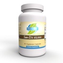 Priority One Vitamins Sun D3 10.000 90 Vegetarische Kapseln - Die bioverfügbarste Form von Vitamin D (Cholecalciferol).*