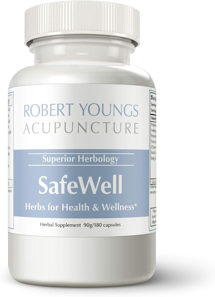 SafeWell Kräuter Wellness Boosting Formel (180 Kapseln) | Maximale Kraft Fast Acting Relief helfen, zu helfen, zu entlasten und zu verringern Einsetzen von Sinus, Nase, und Kopfschmerzen Druck, Stau, Saisonale Störung