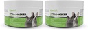 Tomlyn Pill-Masker Pâte originale au bacon pour chiens et chats, 4 oz, paquet de 2