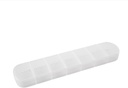 Wöchentliche Pille Organizer, Große 7 Tage Vitamin Case Reminder, Matte White, Tägliche Medizin Box, AM PM Kapseln Dispenser Container für Medikamente, Nahrungsergänzung, Fischöl, Tabletten, Gla