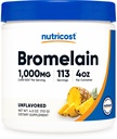 Nutricost Bromelain Powder 4 OZ - Non-GMO, Vegetarisch, Glutenfrei