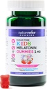 NatureWise Kids Melatonin 1 mg Gummies senza zucchero per bambini Età 4 &amp; Up - Non-Habit Forming Sleep Aid - Strawberry Flavored - Vegan, No Gluten, Non-GMO - 60 Count[2-Month Supply]