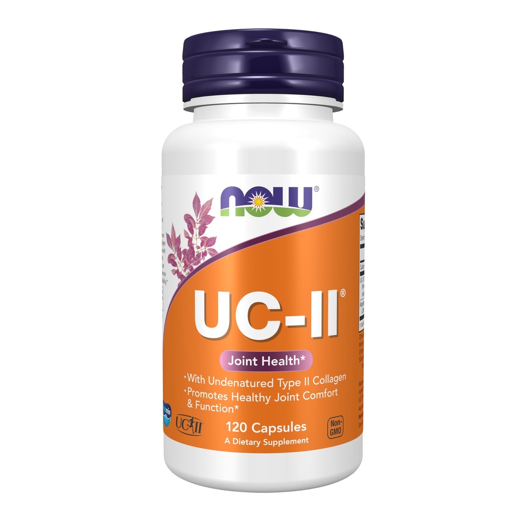 JETZT Nahrungsergänzungsmittel, UC-II Typ II Collagen mit ungesättigtem Typ II Collagen, 120 Veg Kapseln
