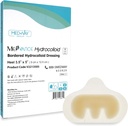 MedVance Hydrocolloid – Bordered Hydrocolloid Adhesive Dressing, Ferse/Elbow, 3.5"x5", Box von 5 Dressings