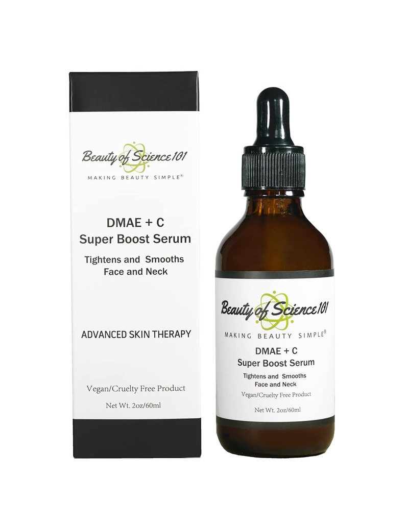 BEAUTÉ DE SCIENCE 101® DMAE + C Sérum Super Boost (2oz)