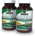 La risposta della natura Butcher's Broom Root Supplement Capsule 90 Count | promuove la circolazione sanguigna | Vegan | Gluten-Free | Confezione di 2