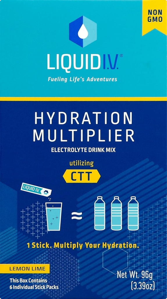 Lime de citron multiplieur d'hydratation I.V. liquide