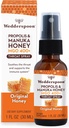 Wedderspoon Propolis and Manuka Honey Throat Spray, Miele originale, 1 Fl Oz (Pack of 1), Sore Throat Relief, Natural Immune Support