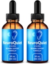 NutraRize (2 Pack NeuroQuiet Drops – Offizielle Hörgeräteformel mit natürlichen, sauberen Inhaltsstoffen zur Pflege von Wellness, Premium Gotas Review (60 Portionen)