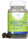 Ashwagandha 1500mg VitaminD2 200mcg Zinc 4mg Gummies pS for Stress Relief & Immune System Support|Vegan Non OGM Gluten Gelatin Free|60 Count