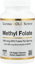 Lake Avenue Methyl Folate, 800 mcg, 120 capsule vegetali, Nutrition