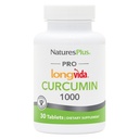 NaturesPlus PRO Longvida Curcumin 1000 mg - 30 comprimés - Promotion d'une protection radicale sans danger - Non-OGM, végétalien et sans gluten - 30 portions
