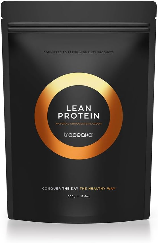 Tropeaka Plant Based Lean Protein Pulver für Smoothies & Shakes - Schokolade - Vegan Protein für Männer & Frauen, Glutenfrei, Dairy Free, Non-GMO, 17.6oz (20 Servierungen)