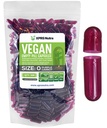 XPRS Nutra Size 0 Capsule Vuoti - 500 Conta Capsule Vegan Vuoti - Pillole Vegetariane - Riempimento di Capsule Vegetali fai da te - Capsula Pillola Veggie per Integratori Do-It-Yourself (Purple Carrot)