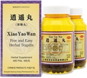 Xiao Yao Wan pillole di supplemento di erbe 960 ct (120 Serve | 480 Pills×2 Packs) - 逍遥丸 Teapills erbe libere e facili