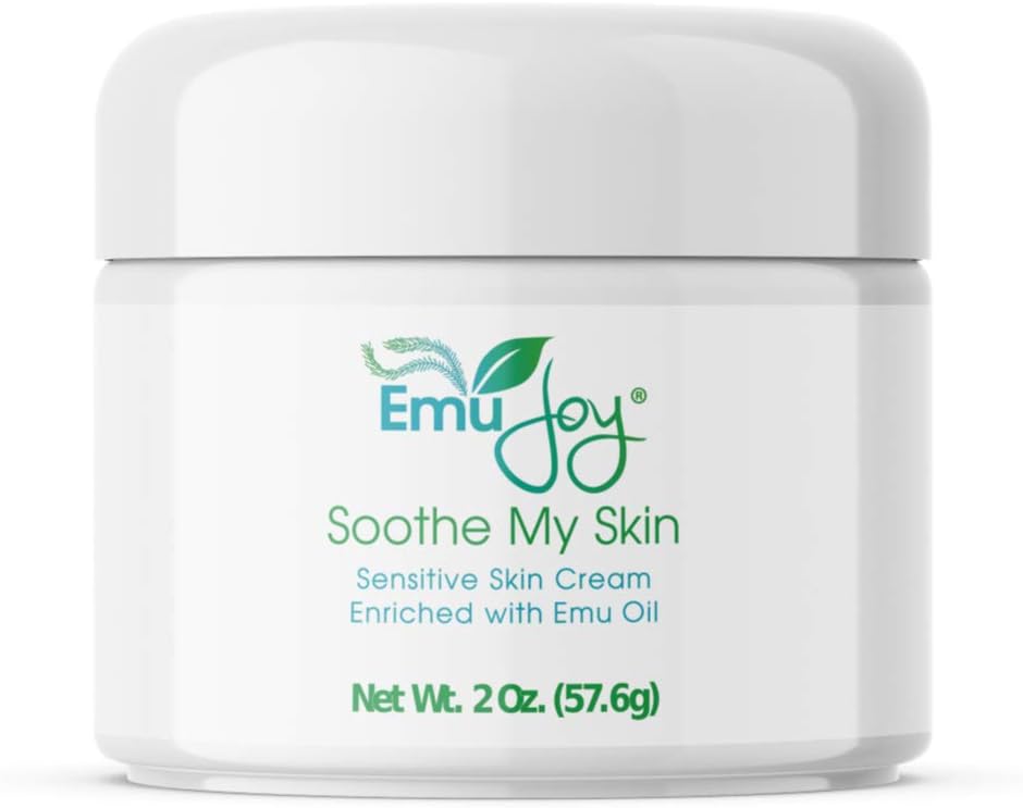 Soothe My Skin Cream per la pelle sensibile - Stocking Stuffers. Eczema Crema Psoriasi Dermatite Atopica Lichen Sclerosus. Olio Emu con solo ingredienti naturali