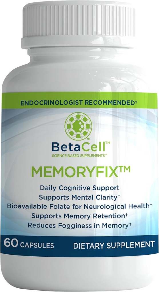 Memoryfix Brain Supplement - 60 capsule Booster del cervello