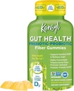 Prébiotique Konsyl Gut Health - Gommies de fibre probiotique - Aide à soutenir la santé digestive+ - Gommies de supplément de fibre végétarienne pour les adultes- 56 Compte