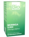 Bio nutrizione Moringa 5000mg 60 capsule vegetariane | Superfood verde completo | Multivitaminico della natura | Energia e salute del fegato