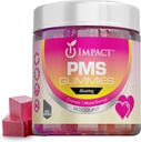 Impact PMS Gummies – 60 Count Multivitamin Frauen, Menstrual Cramp Relief PMS – Support Supplements PMS Relief & Natural Hormon Balance