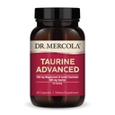 Dr Mercola Taurine Advanced, 500 mg Taurine par portion, supplément alimentaire, soutient la fonction musculaire, non-OGM - 30 portions (60 capsules)