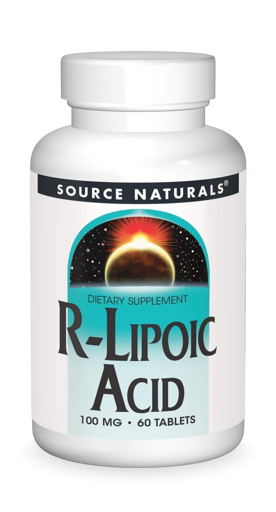Quelle Naturals R-Lipoic Acid, 100mg - 60 Tabletten
