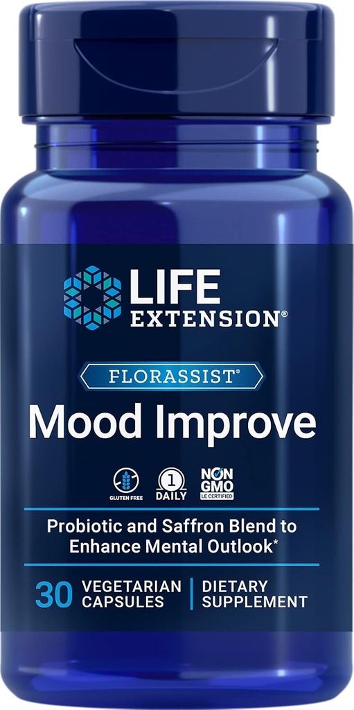 Life Extension Florasssist Mood, 30 Kapseln