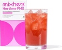 MIXHERS Hertime PMS - Hormonelle Unterstützung für Frauen - PMS & Menstrual Comfort - mit Chasteberry, Peony Roots, Sibirische Ginseng - Ergänzung für Frauen - 15 Getränke-Packets - Sugar Free - Granatapfel Mango