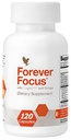 Forever Living - Forever Focus - Brain Klarheit und Fokus mit Cognizin, Bacopa und Vitaminen - für Studenten, Profis und Senioren - 120 Kapsel