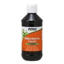 JETZT Lebensmittel Elderberry Liquid, 8 Oz (Pack von 2)