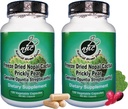 Nopal Cactus Capsule - Freeze Dried Prickly Pear Extract - Fiber Supplement per il supporto Metabolic Health - Ricco di Betalains & Nitrates - Non-GMO - 120 Veggie Caps (2 Bottiglie)
