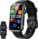 Smart Watch, 1.47" HD Smartwatch für Herren Frauen mit 24 Sportarten, IP68 wasserdichter Fitness Tracker mit 24/7 Herzfrequenz/Schlaf/SpO2 Monitor, Schritt Tracker, Pedometer, Activity Tracker für Android iOS