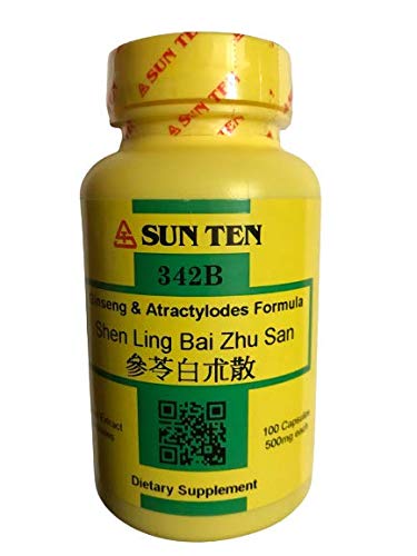 Sun Ten - Ginseng & Atractylodes Formula Capsules/Shen Ling Bai Zhu San/白ϊ散 bewegt