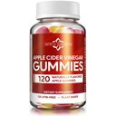 Gummie di aceto di sidro di mele con la madre - ACV Gummies per il disintossicazione, pulizia e supporto immunitario - Realizzato con estratto secco di carota e zenzero nero - Pectin Based, Non-GMO, senza glutine (120 Gummies)