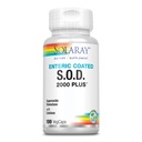 SOLARAY S.O.D. 2000 Plus - Superoxide Dismutase (SOD) e Catalase Antiossidante Supplemento, Supporto Benessere - w/Green Tea Extract, Calcium, Rosemary, Grape Seed Extract, 60-Day Guarantee, 100 Servings