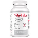 Silber - Vitamine, Mineralien, Nährstoffe - Unterstützung für Senior Dog - Ergänzung für gesunde Knochen, Gelenk, Energie, Immunsystem - 100 Kautabletten